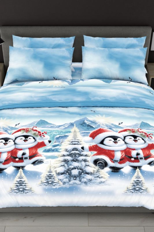 Комплект постільної білизни "Новорічний"